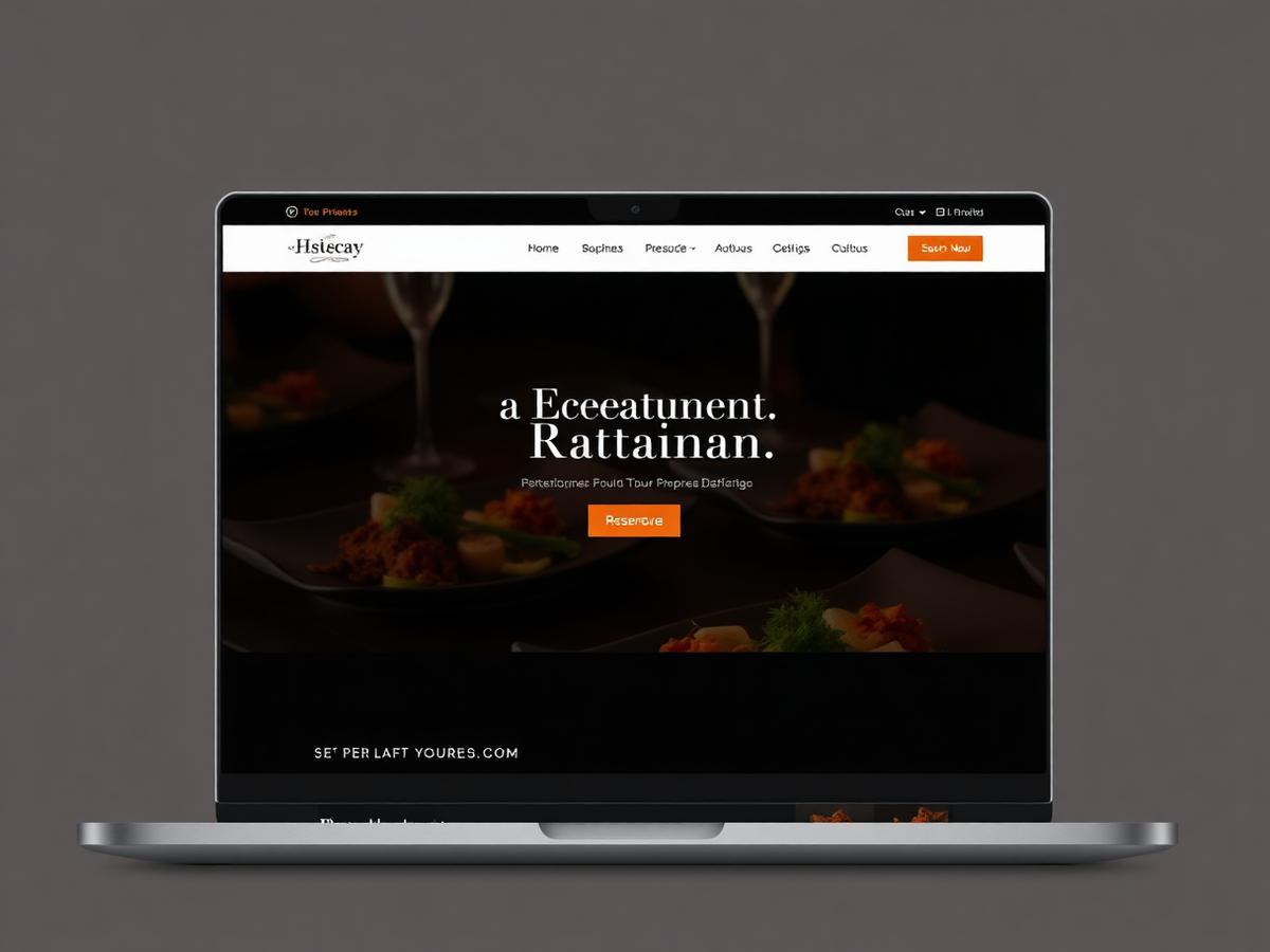 Marchetti Kitchen website mockup